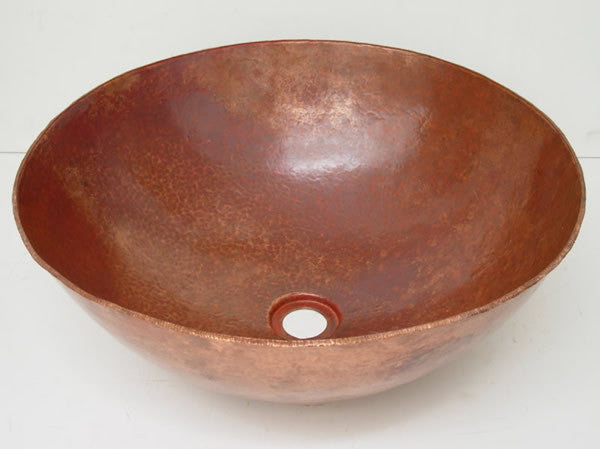 Vessel sink Reddish color Model CS-0140