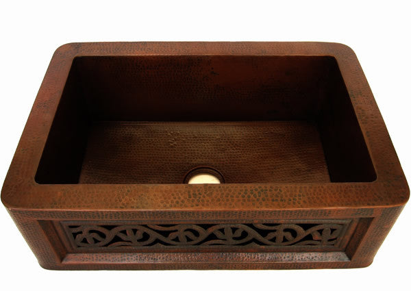 Farmhouse Kitchen sink with relief CS-0168