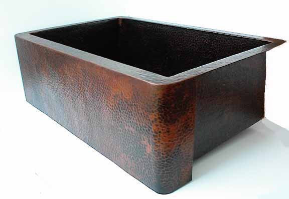 Copper Farmhouse Kitchen sink