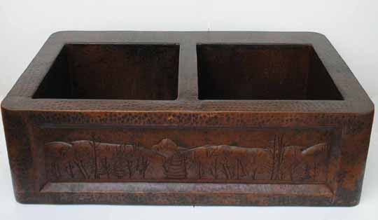 Farmhouse kitchen sink CS-0116
