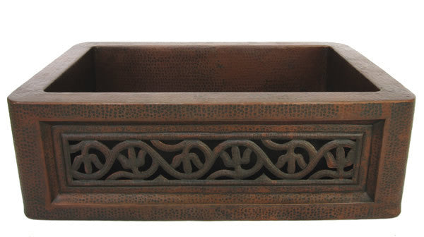 Farmhouse Kitchen sink with relief CS-0168