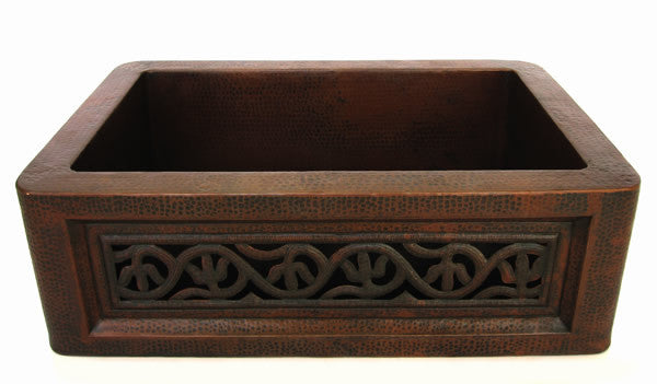 Farmhouse Kitchen sink with relief CS-0168