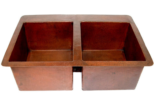 Double Copper Kitchen sink Model CS-0130