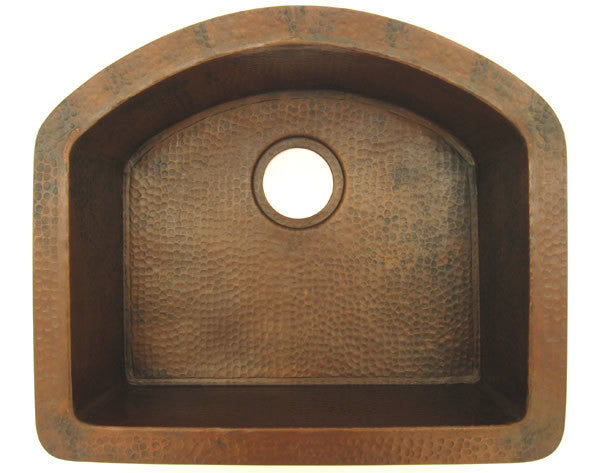 Single bowl Undermount art deco sink CS-0170