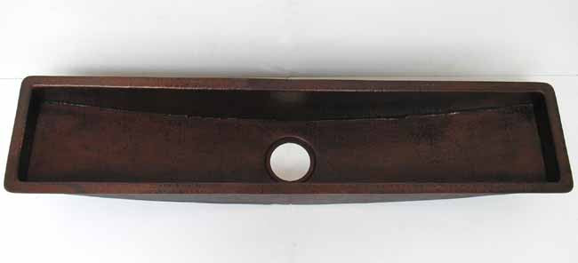 Trough Copper sink Model Cs-0124