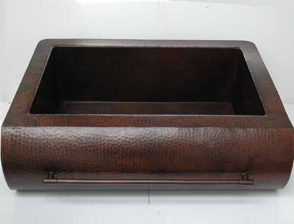 Amazing Farmhouse sink with towel bar Cs-0127