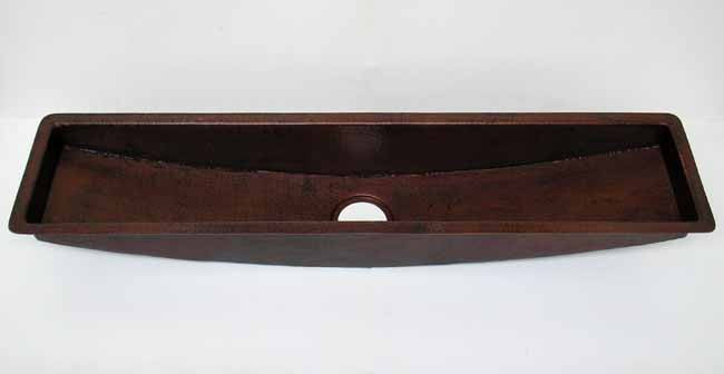Trough Copper sink Model Cs-0124