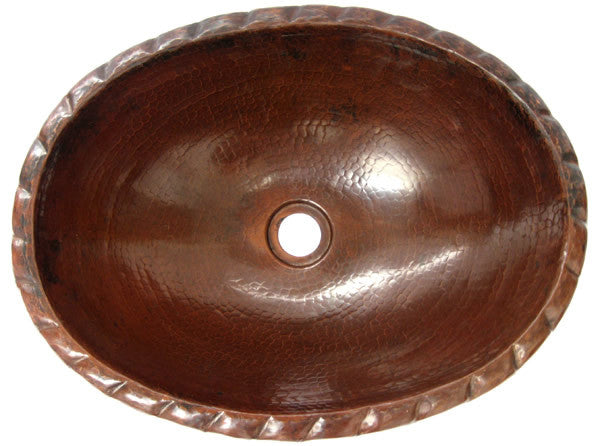 Oval Copper Bathroom Sink SUPER SALE