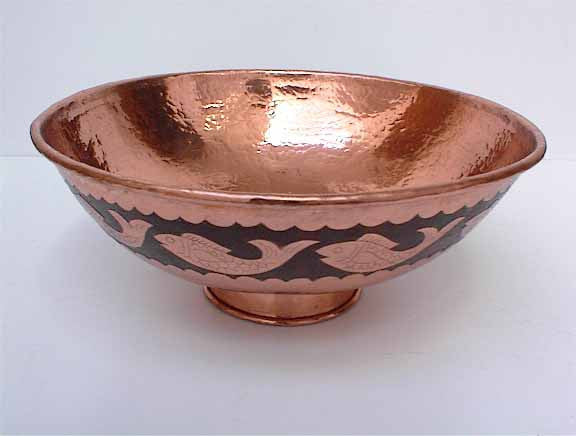 Above Counter, Copper Vessel Sinks