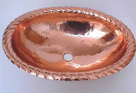 Oval Bathroom Sink - Shinny Finish Model CS0050