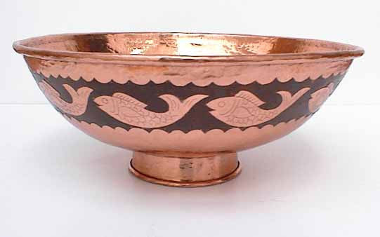 Above Counter, Copper Vessel Sinks