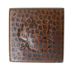 Copper Tile Leaf design