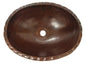 Oval Copper Bathroom Sink SUPER SALE