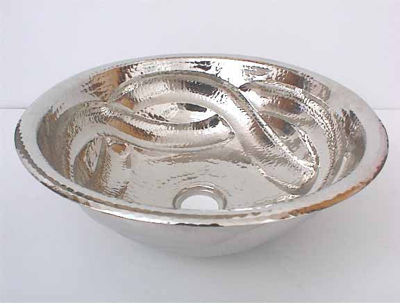 Round Copper Bathroom Sinks