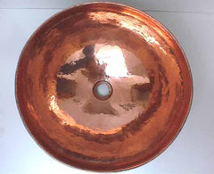 Copper Vessel Sink /w Green Patina