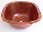 Engraved Copper Bar Sink