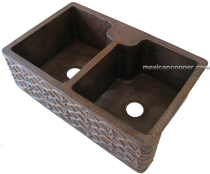 Farmhouse Kitchen sink double bowl CS-0182