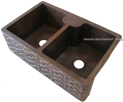 Farmhouse Kitchen sink double bowl CS-0182
