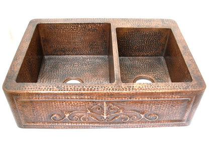 Farmhouse Double Bowl Kitchen sink Model CS-0144