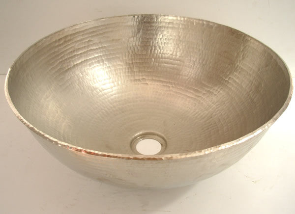Vessel Brushed nickel copper sink CS-0143
