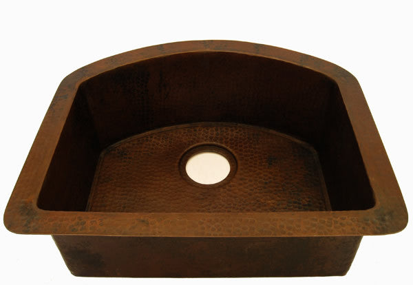 Single bowl Undermount art deco sink CS-0170