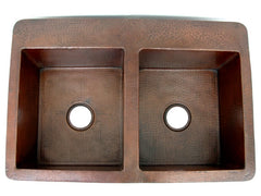 Double Copper Kitchen sink Model CS-0130