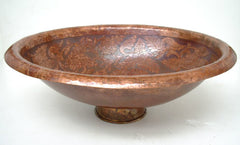 Above Counter Oval Vessel Sink