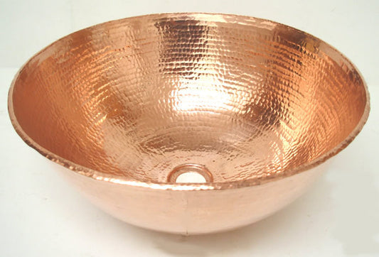 Vessel Shiny copper sink CS-0147
