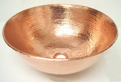 Vessel Shiny copper sink CS-0147
