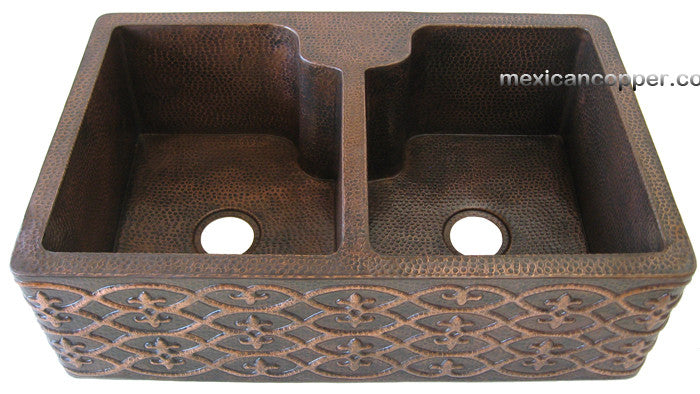 Farmhouse Kitchen sink double bowl CS-0182