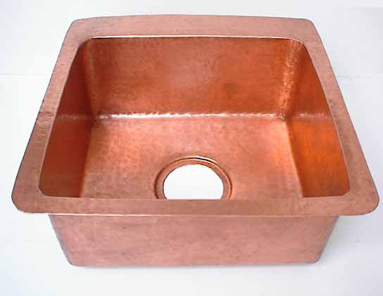 Copper Kitchen Sinks - Sink Basin