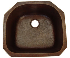 Single bowl Undermount art deco sink CS-0175