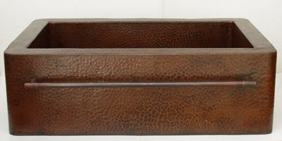Farmhouse Kitchen sink with towel bar CS-0135
