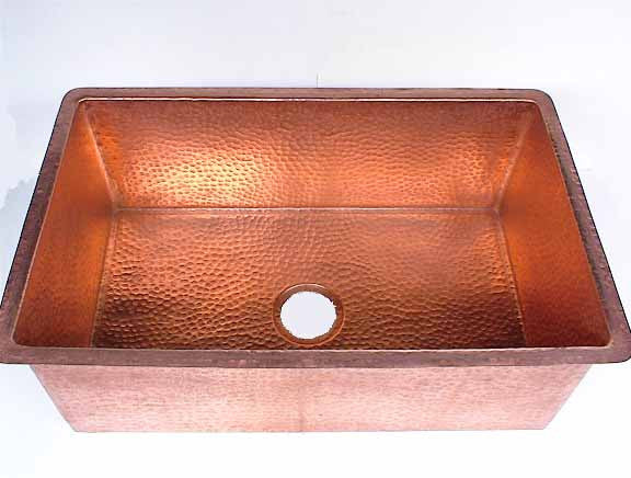 Large Copper Kitchen Sink