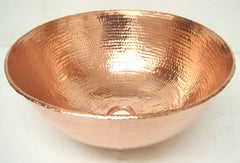 Vessel Shiny copper sink CS-0147