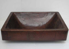 Gorgeous Above Inset Copper sink CS-0128